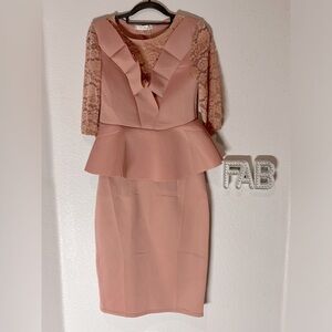 Scuba And Lace Skirt Set 3/$20 item